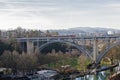 Bridge over Aare river in Bern Royalty Free Stock Photo