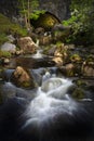 Bridge over the Afon Clydach river Royalty Free Stock Photo