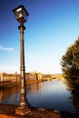 Bridge over Arno River, Florence Royalty Free Stock Photo