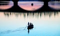 Bridge over Arno River, Florence Royalty Free Stock Photo