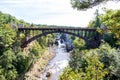 Bridge over Ausable river near Keeseville, New York