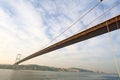Bridge over the Bosporus Royalty Free Stock Photo