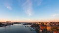 Bridge over calm waters Royalty Free Stock Photo