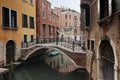 Bridge over a canal, Venice