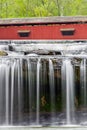 Bridge Over Cataract Royalty Free Stock Photo