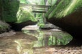 Bridge over Creek Royalty Free Stock Photo