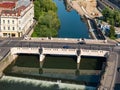 Bridge over Crisul Repede river in Oradea city