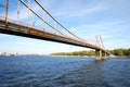 Bridge over the Dnieper river