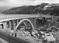 Bridge over Donner Lake Royalty Free Stock Photo