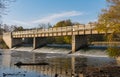 Bridge over the Dupage River.