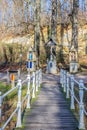 Bridge over the Geul river in the direction of the Three Figures