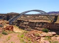 Bridge over Glen Canyon Royalty Free Stock Photo