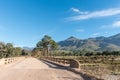 Bridge over the Gobos River at the entrance to Greyton