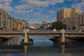 Bridge over Guadalmedina river, Malaga