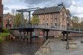 The bridge over the harbor in Coevorden \'George Vancouver Bridge\'.