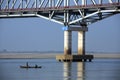 Irrawaddy River - Myanmar (Burma) Royalty Free Stock Photo