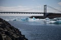 Bridge over Jokulsarlon Royalty Free Stock Photo