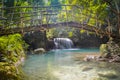 Bridge over Kawasan waterfall