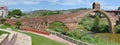 Bridge over the Llobrega River, Martorell Royalty Free Stock Photo