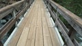 Bridge over Loves Falls Eureka Plumas forest California