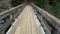 Bridge over Loves Falls Eureka Plumas forest California