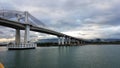 Bridge over Mactan Channel in Cebu, Philippines Royalty Free Stock Photo