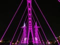 Bridge over the Manchester ship canal Royalty Free Stock Photo