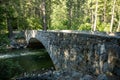 Bridge Over Merced River in Yosemite Valley Royalty Free Stock Photo