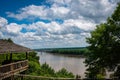 Bridge over the Missouri River Royalty Free Stock Photo