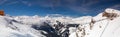 Bridge over a mountain precipice. Bad Gastein, Austria Royalty Free Stock Photo