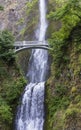 Bridge over Multnomah Falls Royalty Free Stock Photo