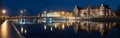 Bridge over the Odra river, Wroclaw, Poland