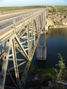 Bridge over Pecos river Royalty Free Stock Photo