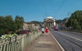 Bridge over Po river in Turin Royalty Free Stock Photo