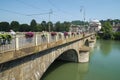 Bridge over Po river in Turin Royalty Free Stock Photo