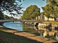 River Aura in Turku, Finland Royalty Free Stock Photo