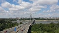 Bridge over the river Danube, panorama, Novi Sad, Serbia