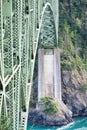 Bridge over river Royalty Free Stock Photo