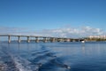 bridge over a river in Florida Royalty Free Stock Photo