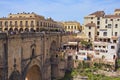 Bridge over the river Guadalevin. Ronda. Andalucia