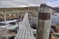 The Bridge over a river, Hardangervidda, Norway