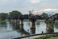 Bridge over the River Kwai, a famous landmark on the notorious Thailand-Burma death railway