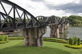 Bridge over River Kwai, Thailand Royalty Free Stock Photo