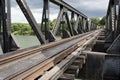 Bridge over River Kwai, Thailand Royalty Free Stock Photo