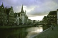 Bridge over River Leie