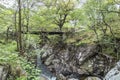 Bridge over the River Nevis, Scotland Royalty Free Stock Photo