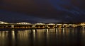 Bridge over River in Umea, Sweden