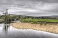 Bridge over the River Ure, Near Hawes, Yorkshire Dales Royalty Free Stock Photo