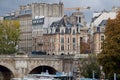 bridge over seine river city