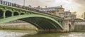 Bridge over sena river, paris